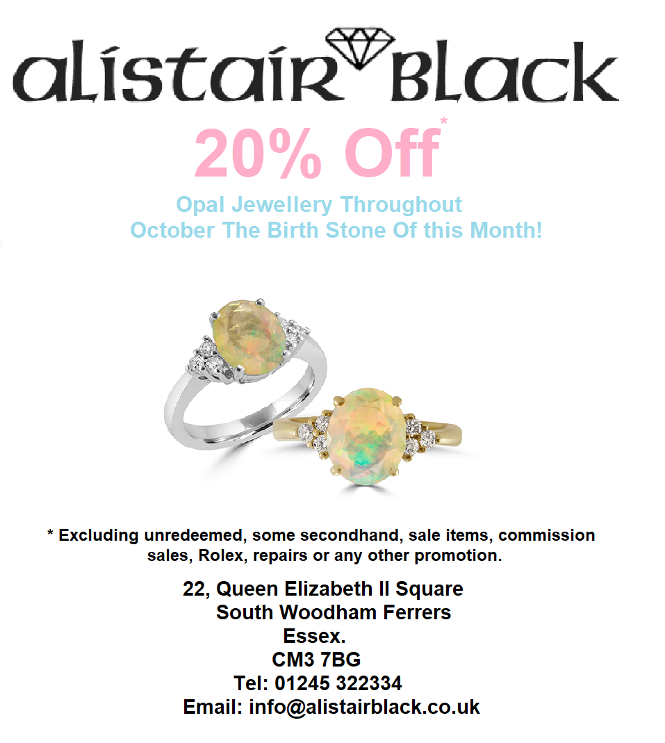 20% off October's Birthstone